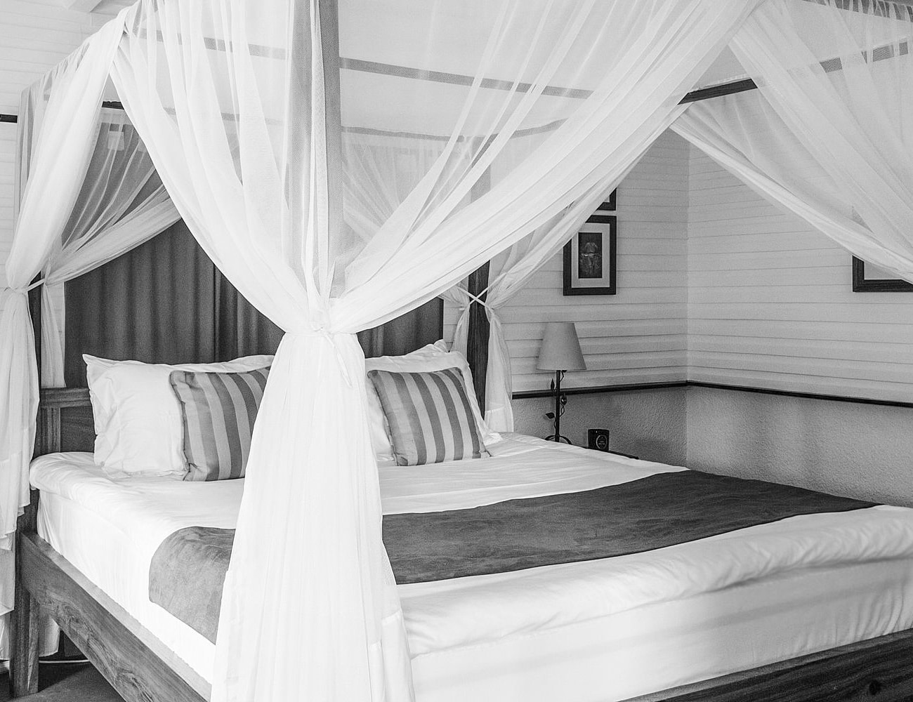 Bedrooms at Mount Meru Lodge
