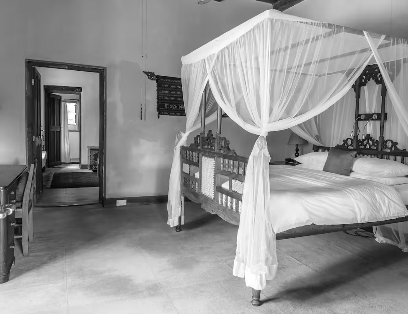 Bedrooms at Ngare Sero Lodge