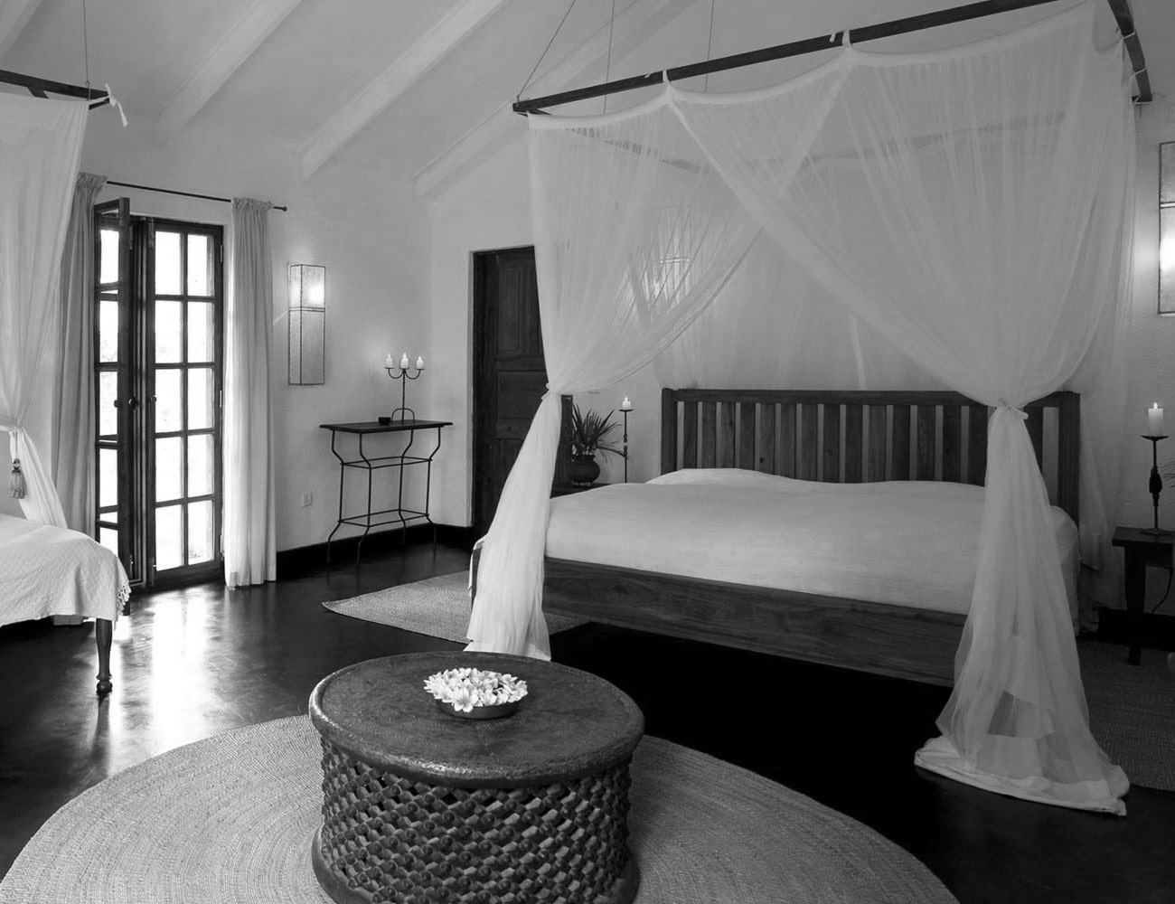 Bedrooms at the Plantation Lodge