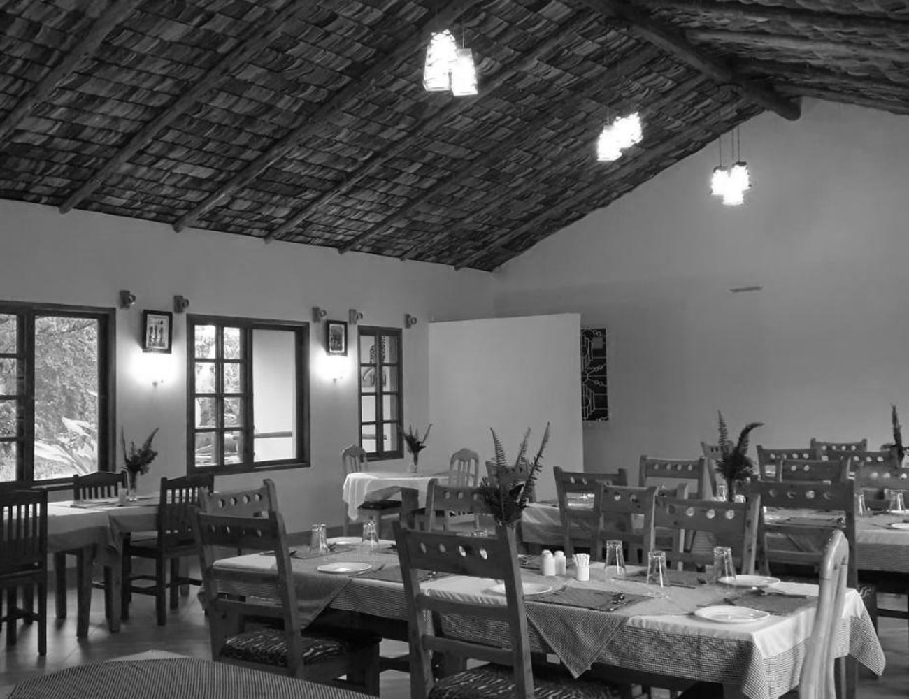 Dining Space at Meru View Lodge