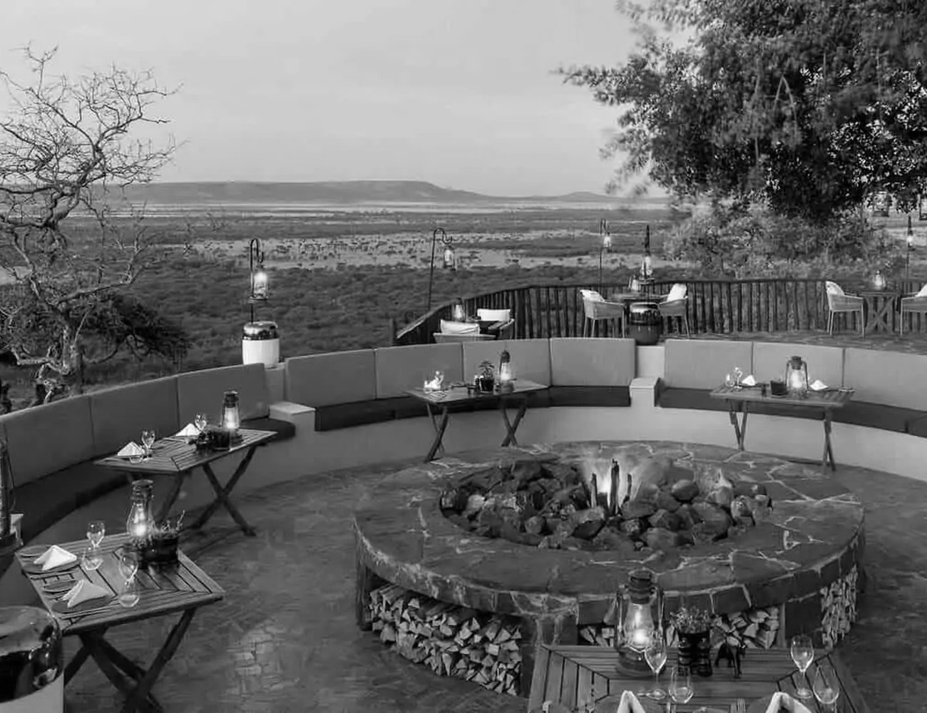 Dining at Melia Serengeti Hotel