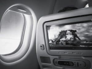 Flight TV Screen