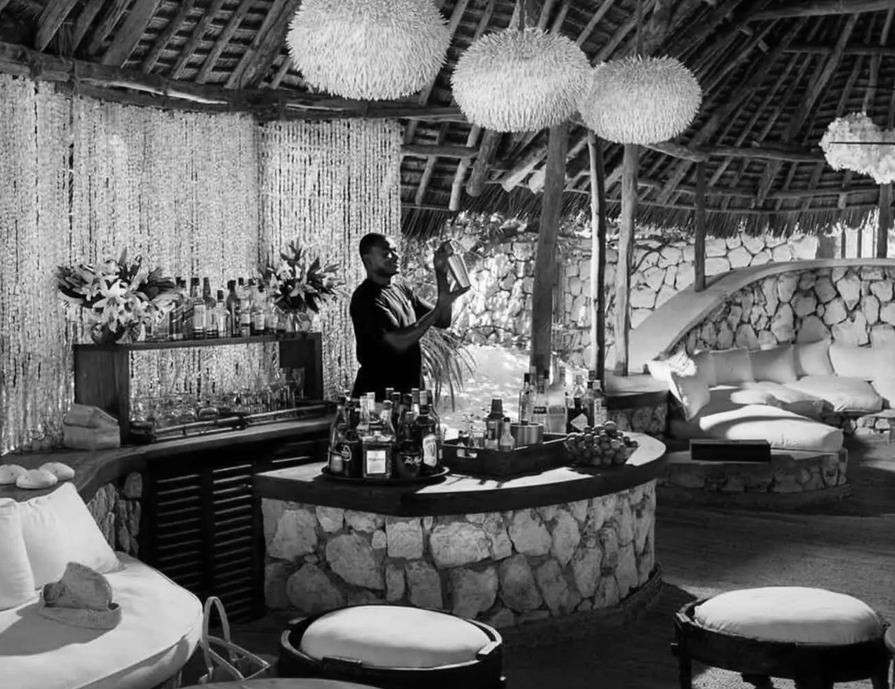Mnemba Island Lodge Bar