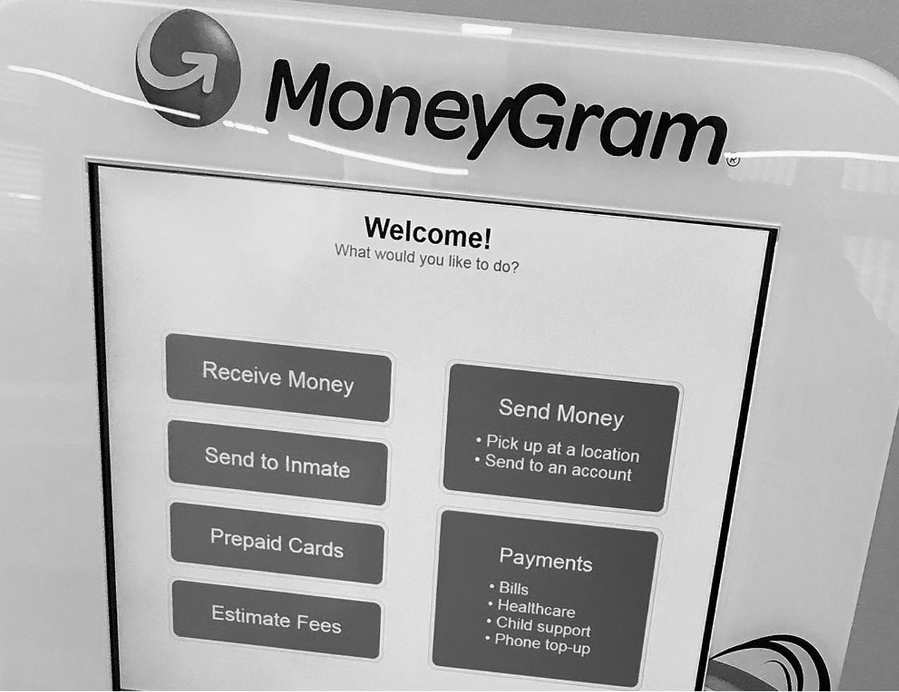 MoneyGram ATM Options