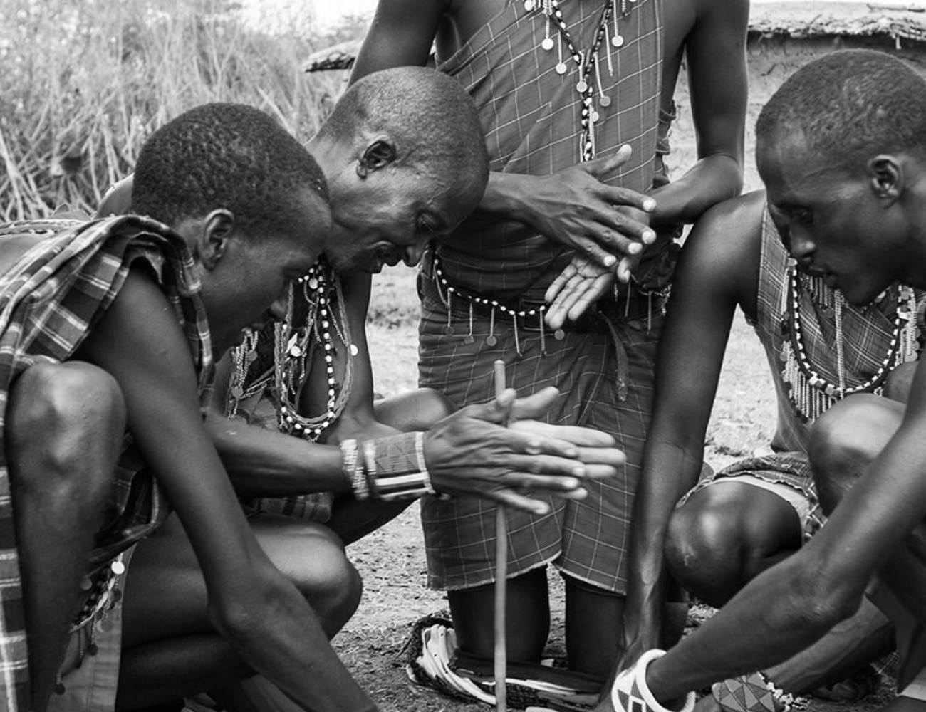 People of the Maasai Tribe