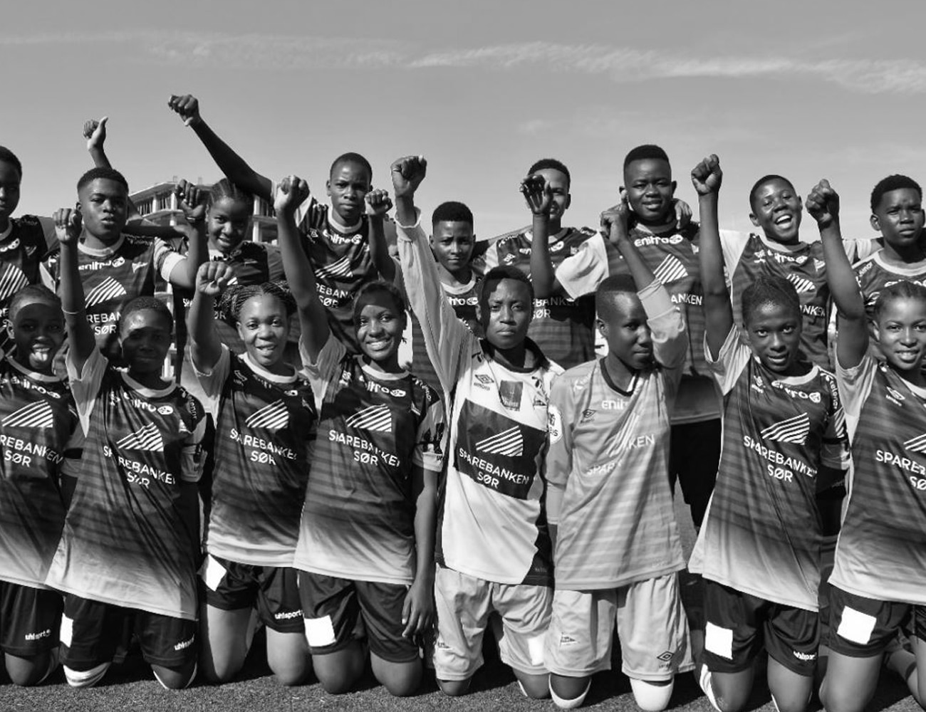 Players of a Girls Football Team in Tanzania