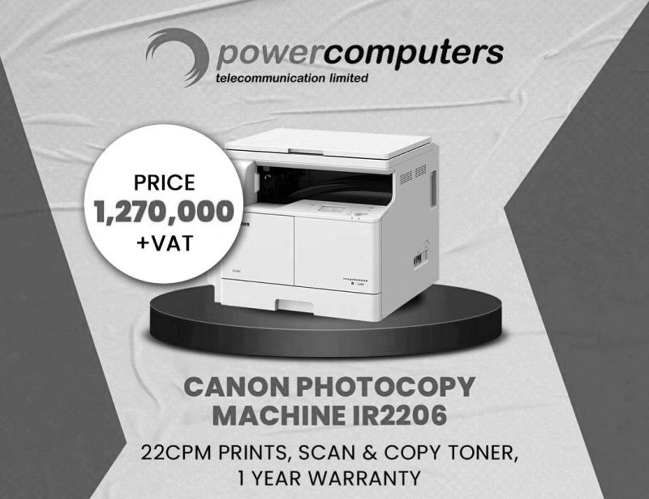 Power Computers Photocopy Machine Price