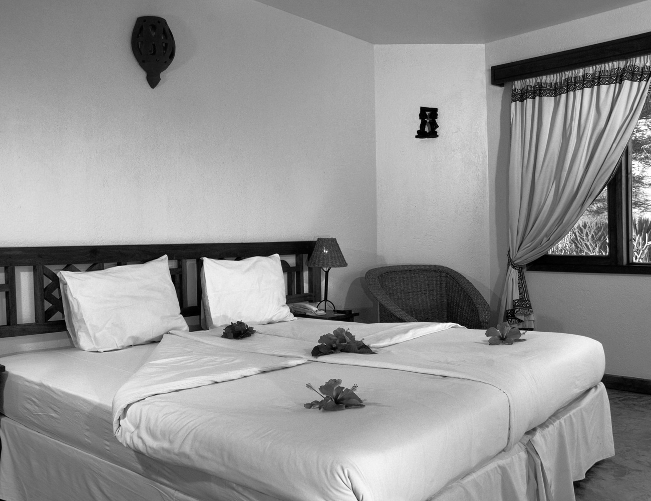 Spacious Bedrooms at Kia Lodge