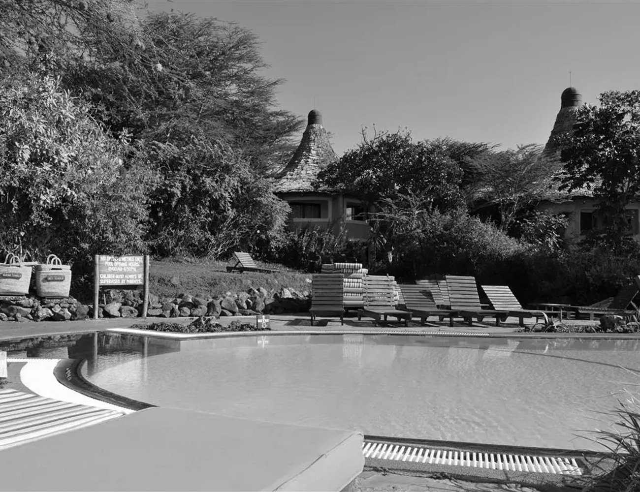 Swimming Pool at Manyara Serena Lodge