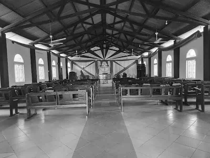 Interior of the Anglican Cathedral of Musoma