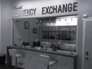 Currency exchange office