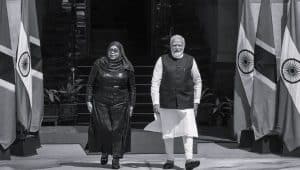 President of Tanzania Samia Suluhu Hassan and Honorable Prime Minister Shri Narendra Modi