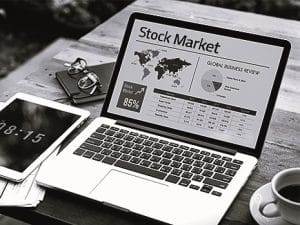Stock market graphical and data analysis