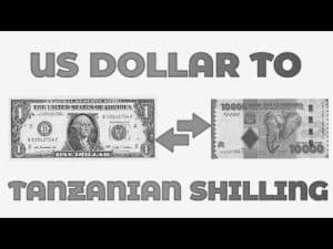 US dollars to Tanzanian shillings exchange