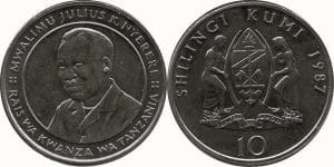 Tanzanian shillings-coins