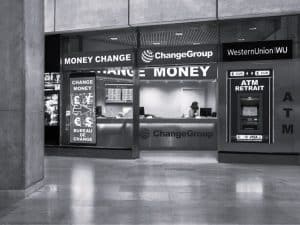 Exchange currency office