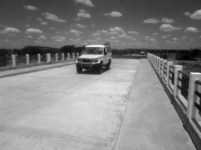 Mbutu Bridge - A Vital Link Over the Sibiti River in Central Tanzania